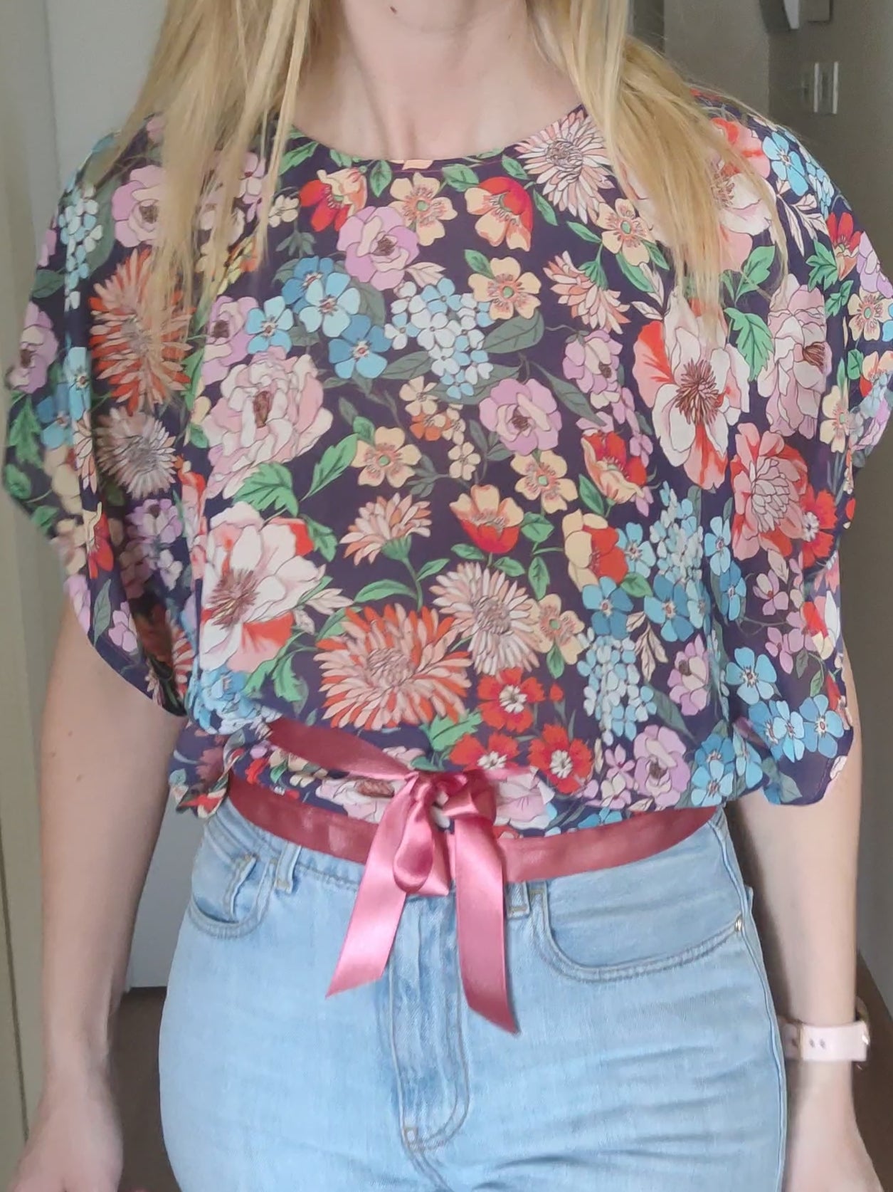 Shirt Blumenprint