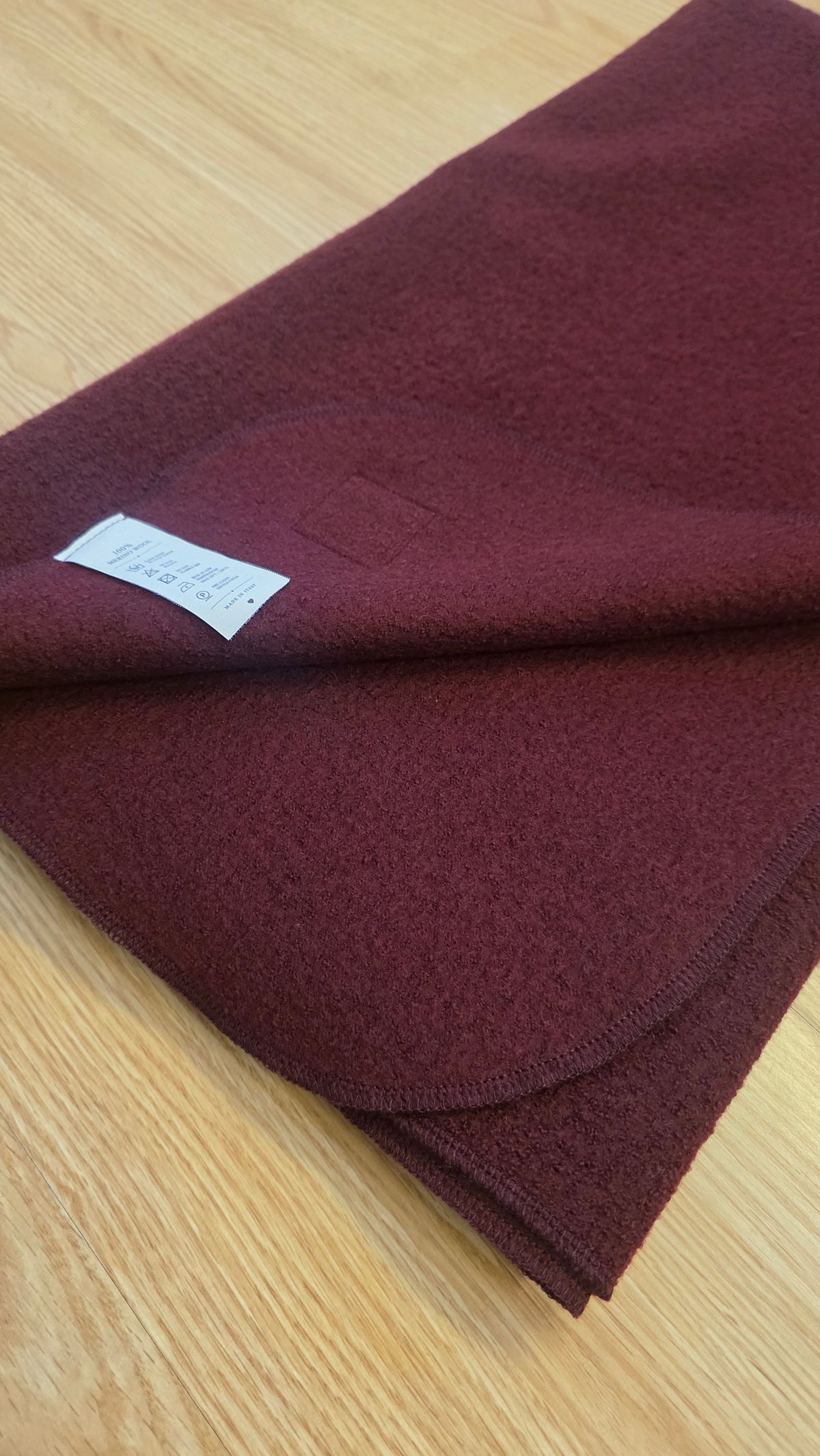 Coperta in merino 100% lana merinos dall'Italia