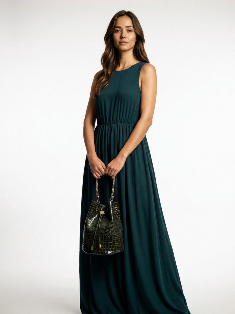 Bucket Bag Lackleder