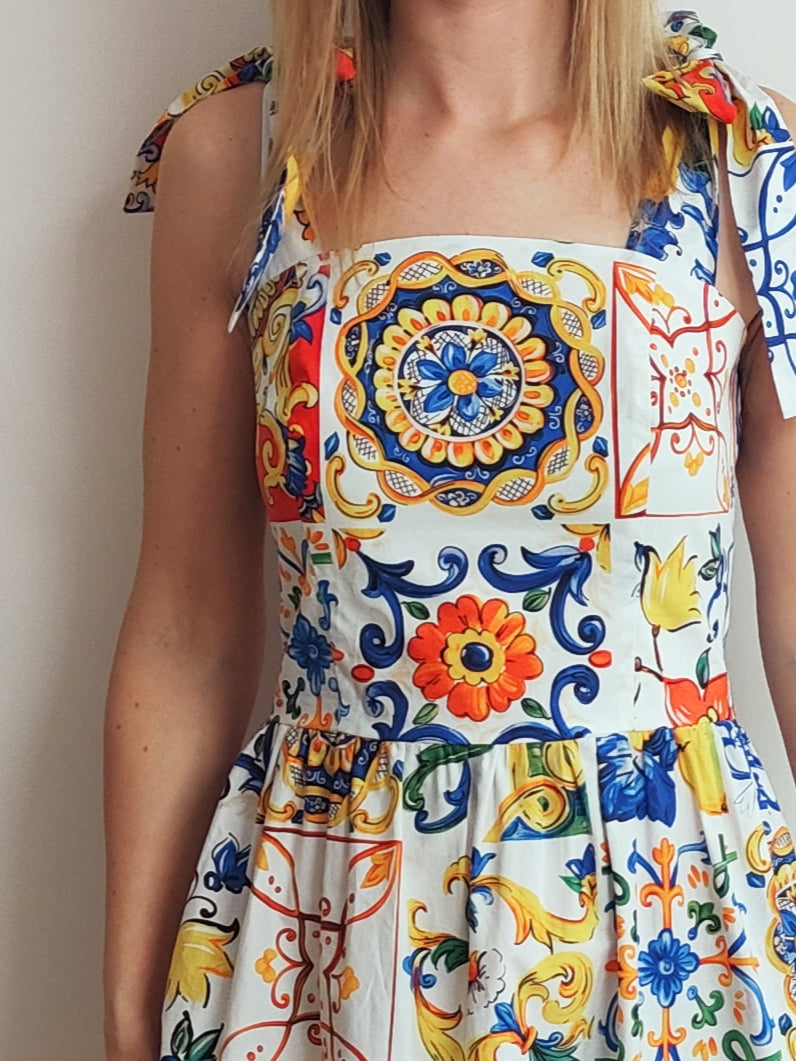 Kleid D&G Print