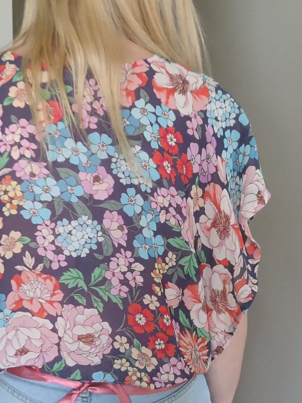 Shirt Blumenprint