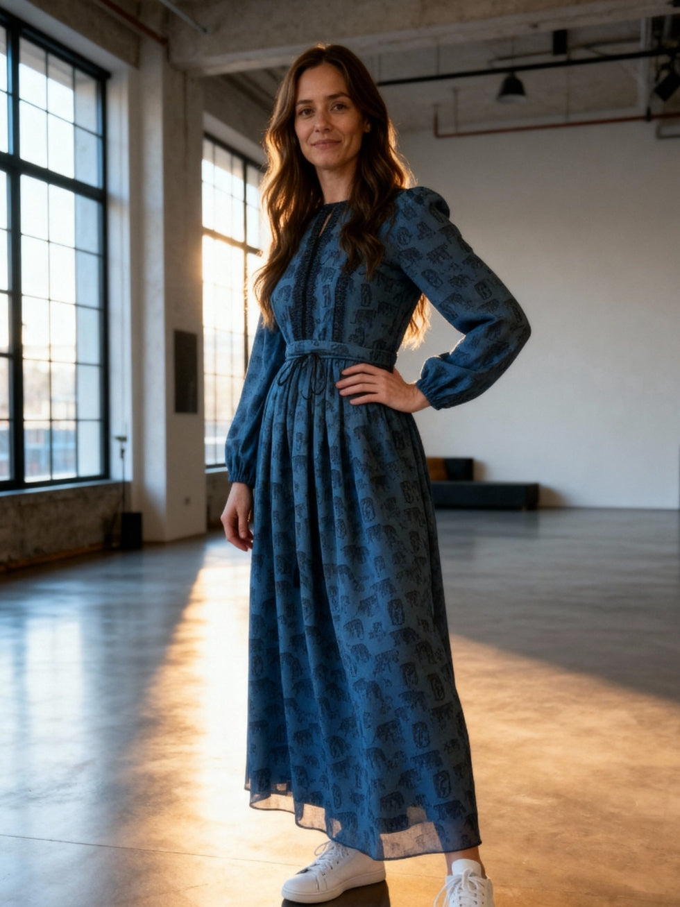 Maxikleid Einzelstück