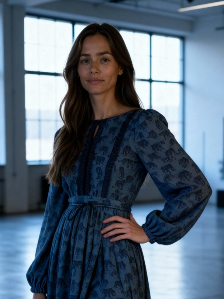 Maxikleid Einzelstück